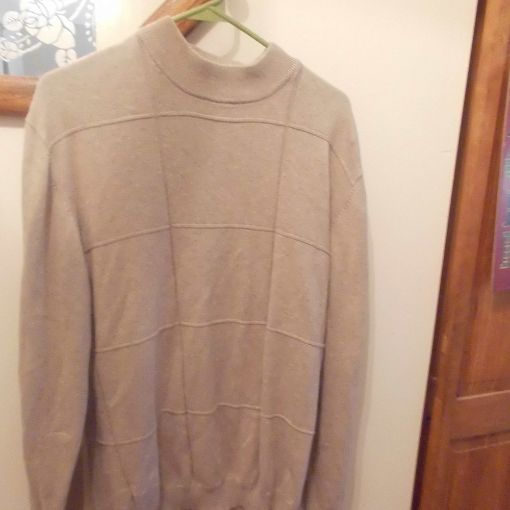 High neck/Turtle neck style Long sleeved shirt. Croft and Barrow-Size Large